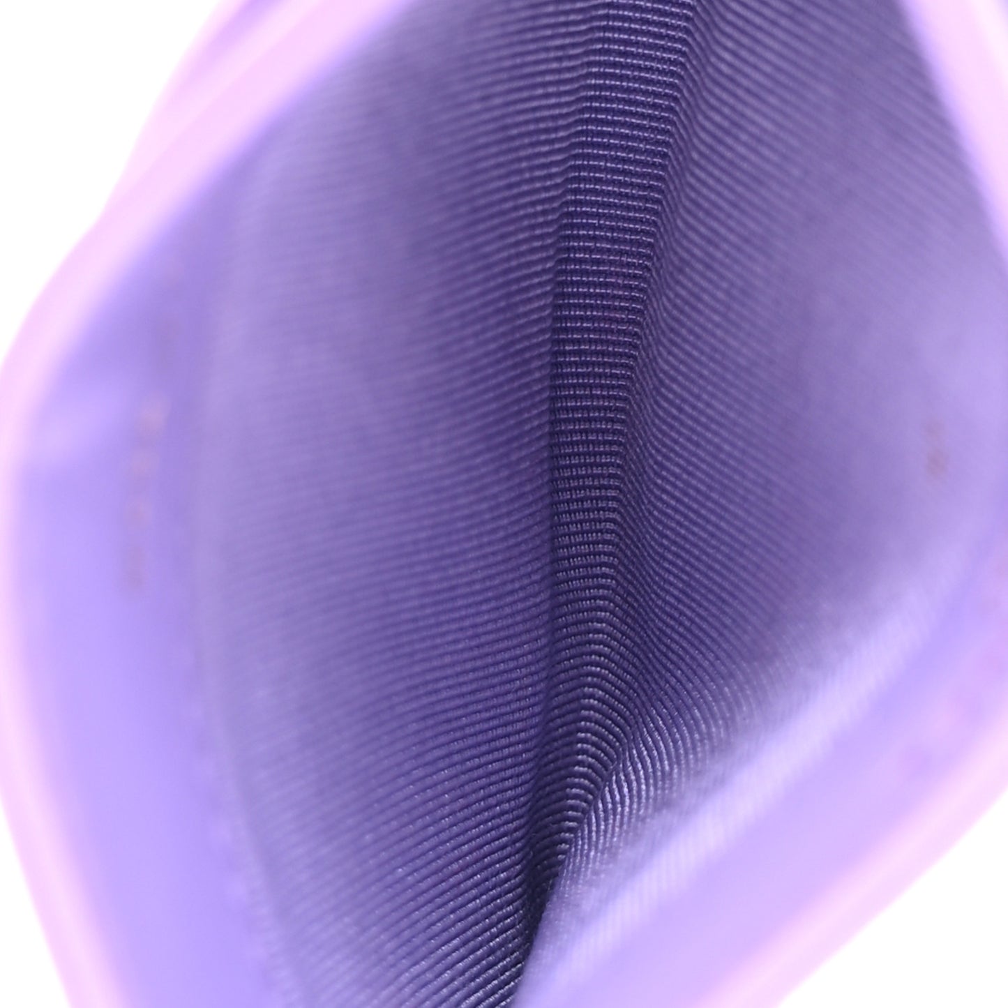 Caviar Quilted Card Holder Purple