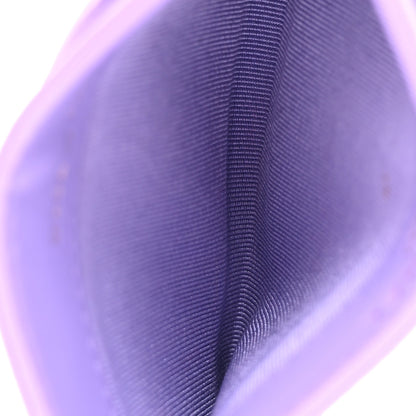 Chanel Caviar Quilted Card Holder Purple 4 of 8