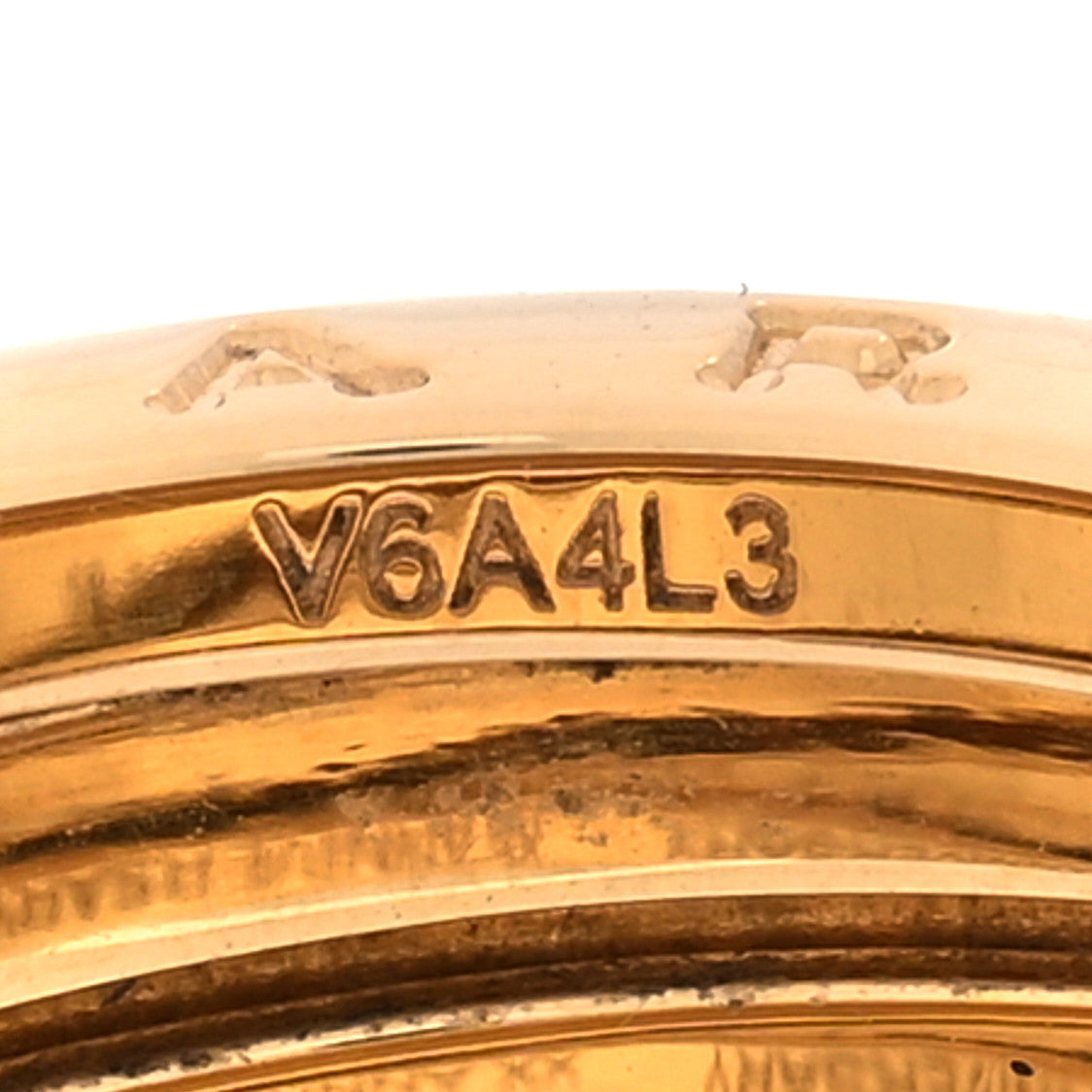 Bulgari Yellow Gold B.Zero1 Five-Band Anniversary Ring 54 7 5 of 7