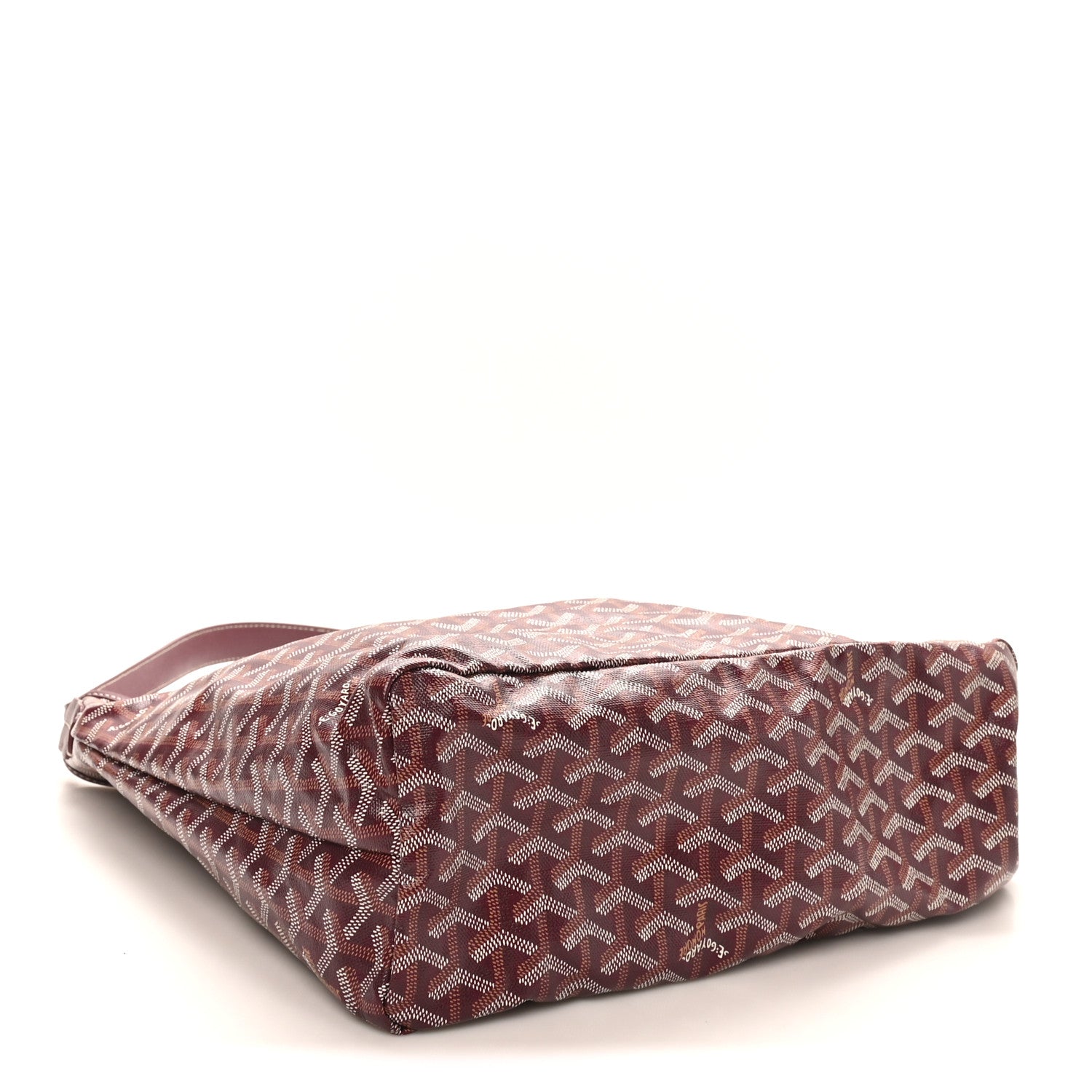 Goyard Goyardine Boheme Hobo Burgundy 5 of 10