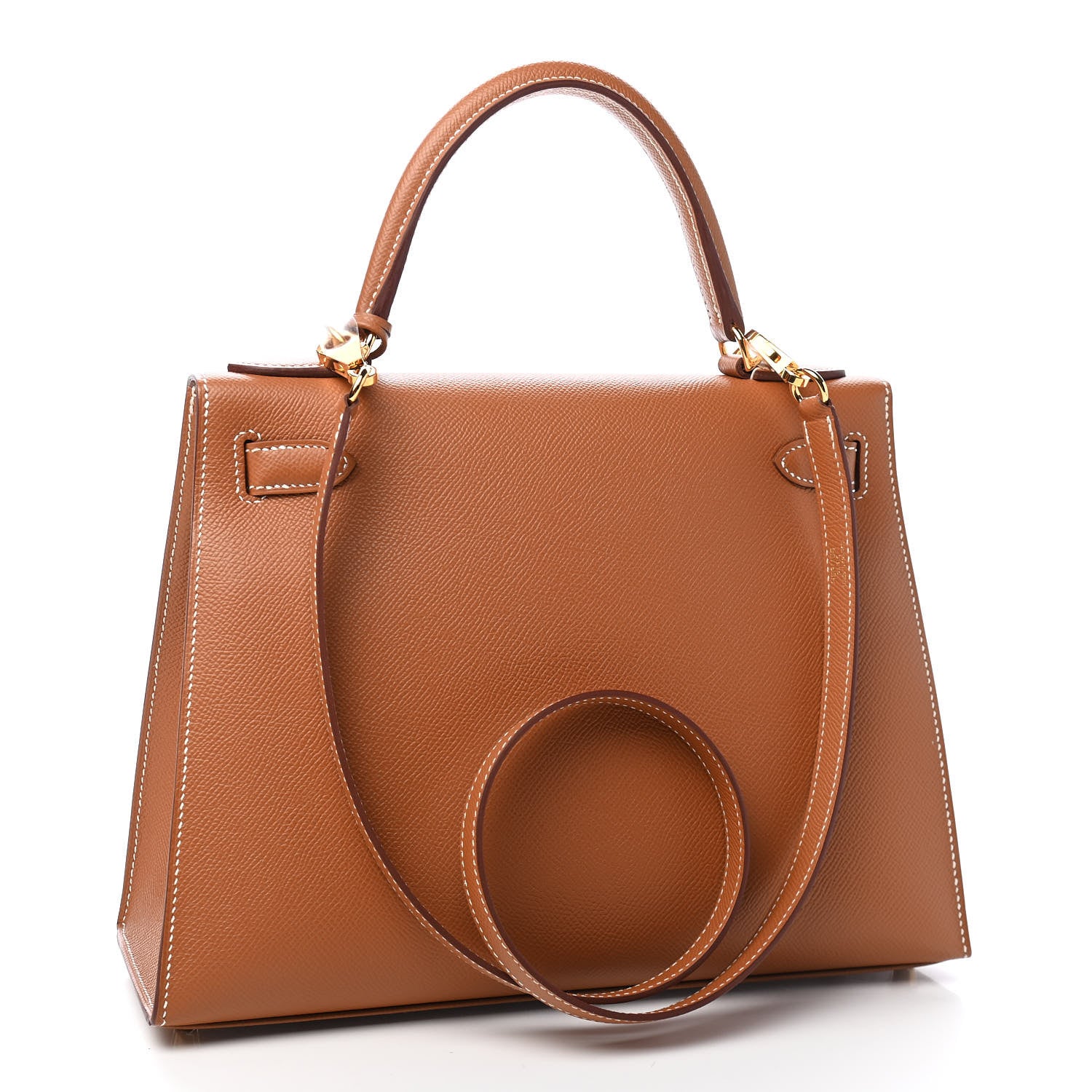 Hermes Epsom Kelly Sellier 28 Gold 3 of 11