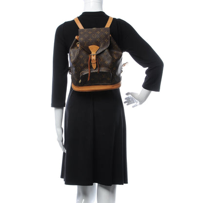 Louis Vuitton Monogram Montsouris MM Backpack 2 of 10