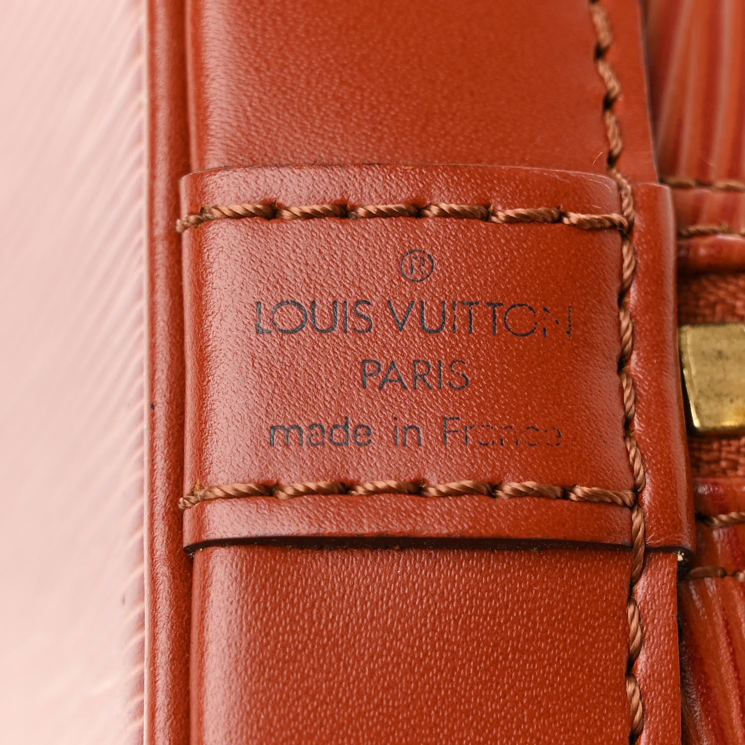 Louis Vuitton Epi Alma PM Kenyan Fawn 7 of 13