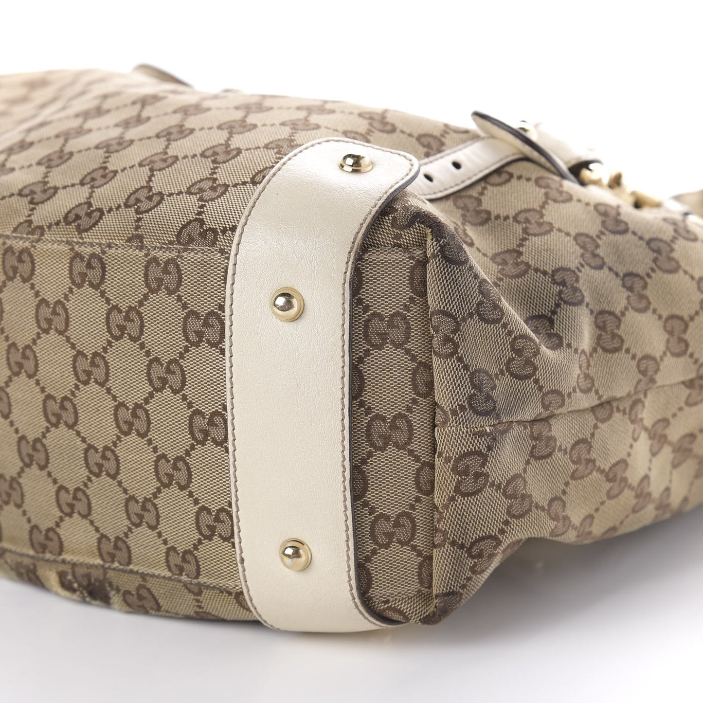 Monogram Medium Pelham Shoulder Bag Off White