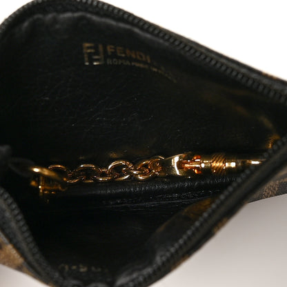 Fendi Zucca Coin Pouch Key Case Tobacco 4 of 7