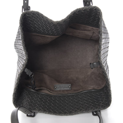 Bottega Veneta Nappa Intrecciato Medium Seamless Tote Light Grey 5 of 9