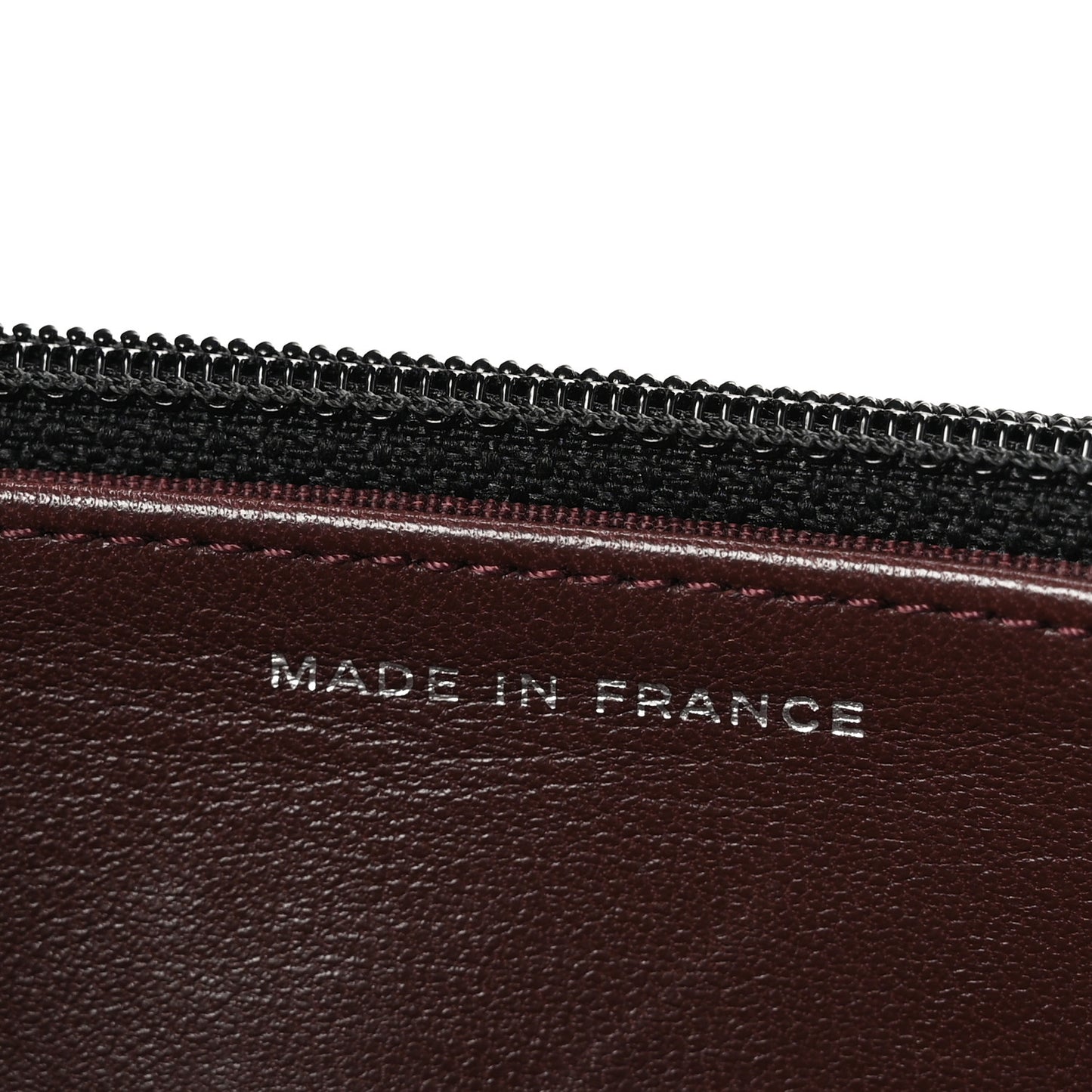 Lambskin Quilted Wallet On Chain WOC Black