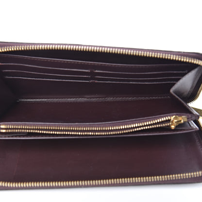 Louis Vuitton Vernis Zippy Wallet Amarante 5 of 11