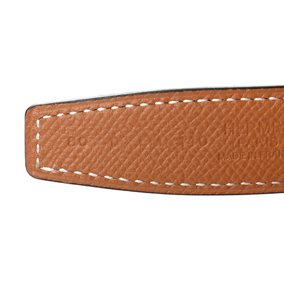 Hermes Swift Epsom 24mm H Belt 80 Black Gold 4 of 6