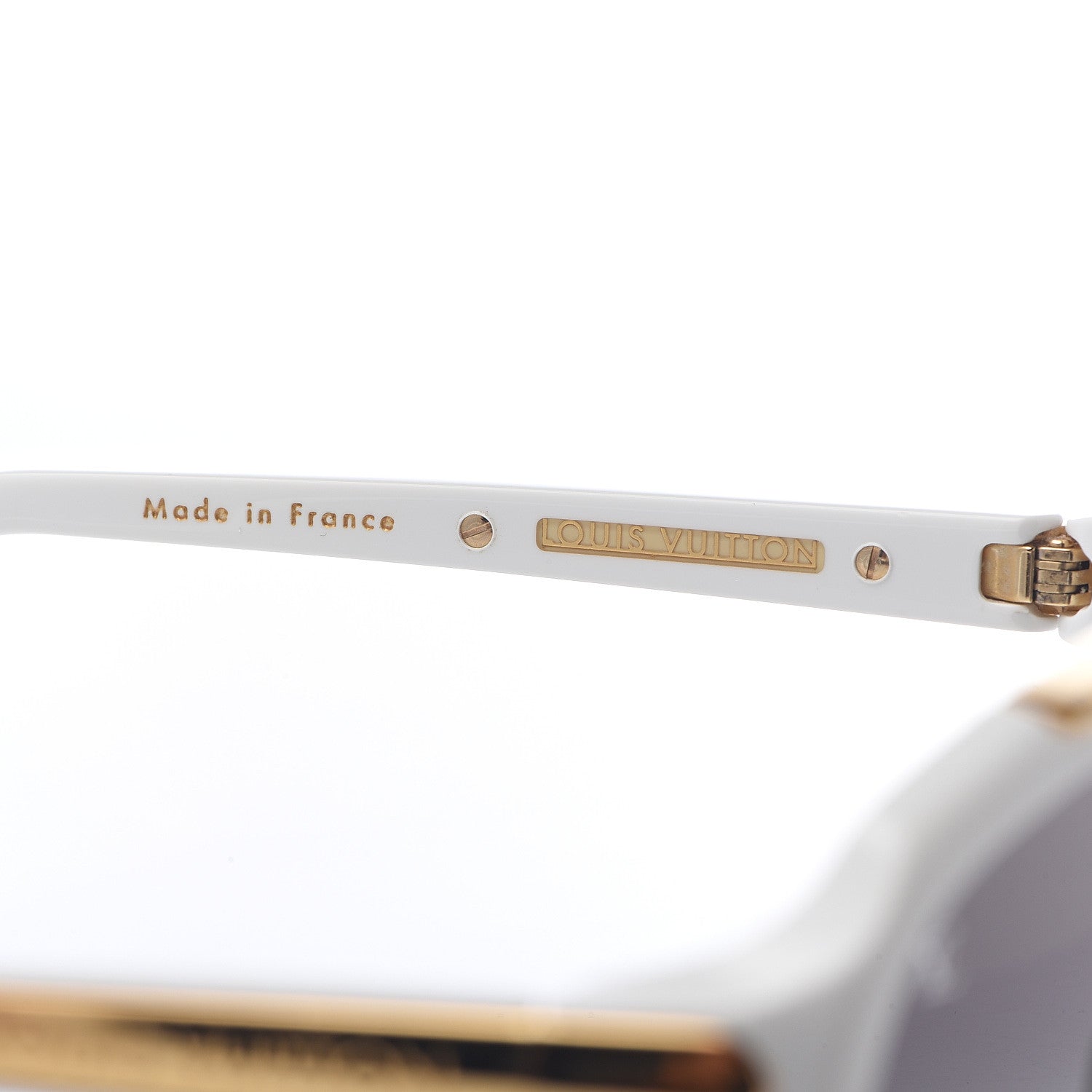 Louis Vuitton Evidence Sunglasses Z0351E White 5 of 7