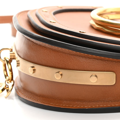 Chloe Calfskin Small Nile Bracelet Minaudiere Bag Caramel 8 of 8