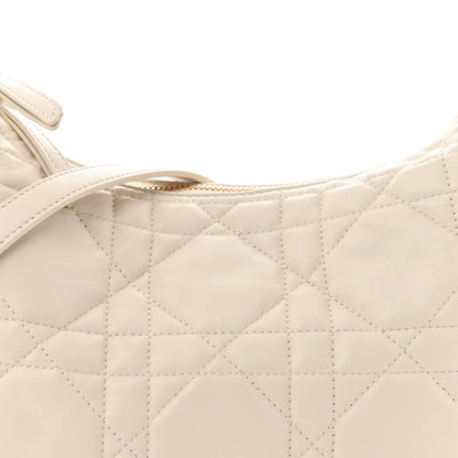 Christian Dior Lambskin Macrocannage Medium D-Dream Bag Latte 8 of 12