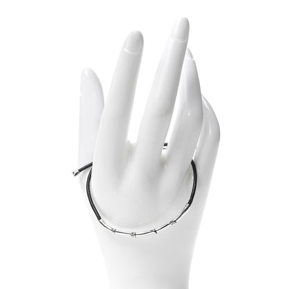 John Hardy Sterling Silver Bamboo Cord Slide Bracelet 2 of 5