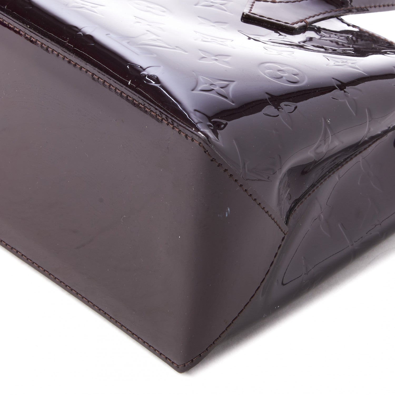 Louis Vuitton Vernis Wilshire PM Amarante 4 of 8