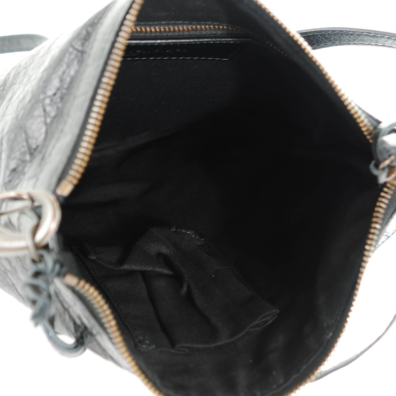 Balenciaga Agneau Classic Hardware Flat Crossbody Black 5 of 7