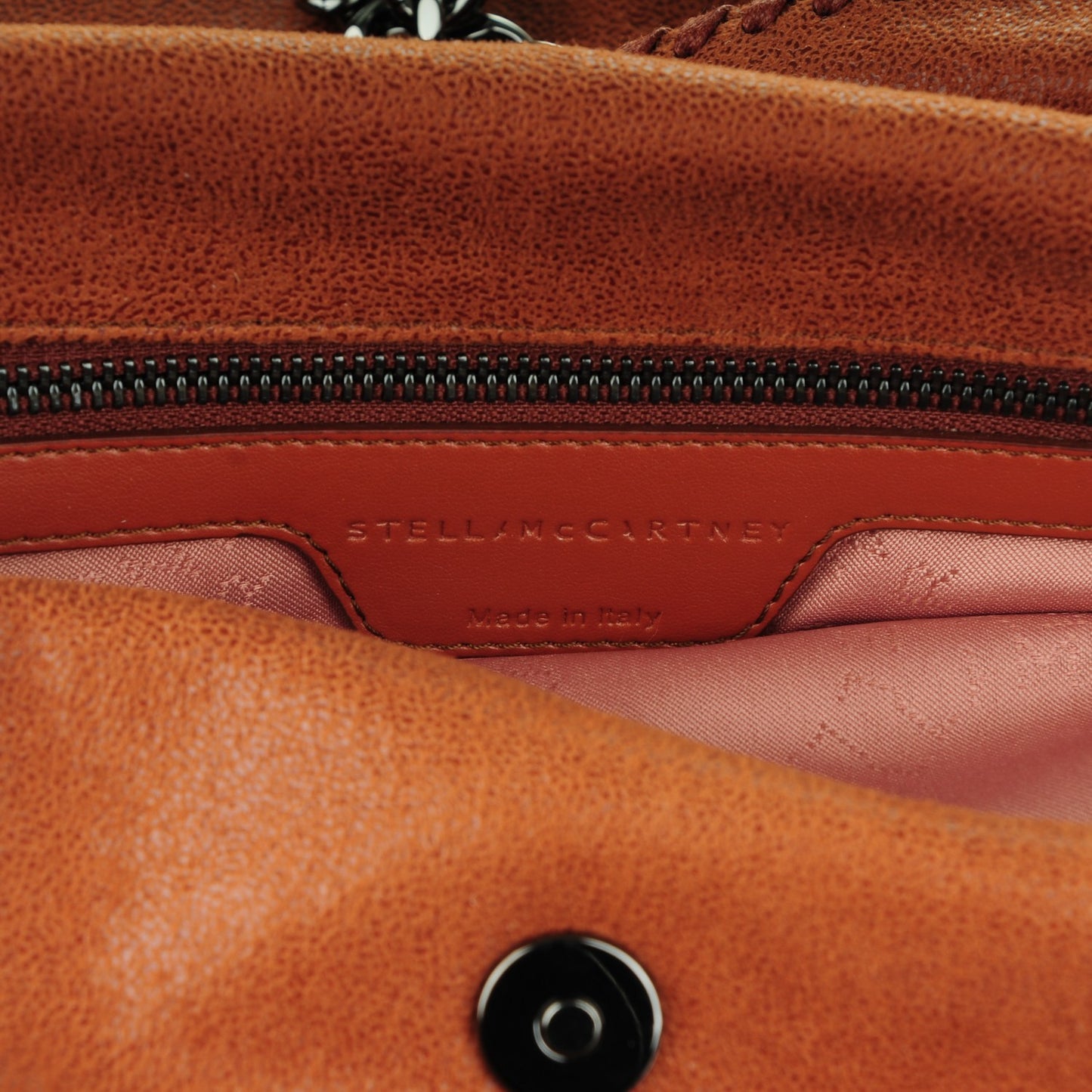 Shaggy Deer Small Falabella Tote Brandy