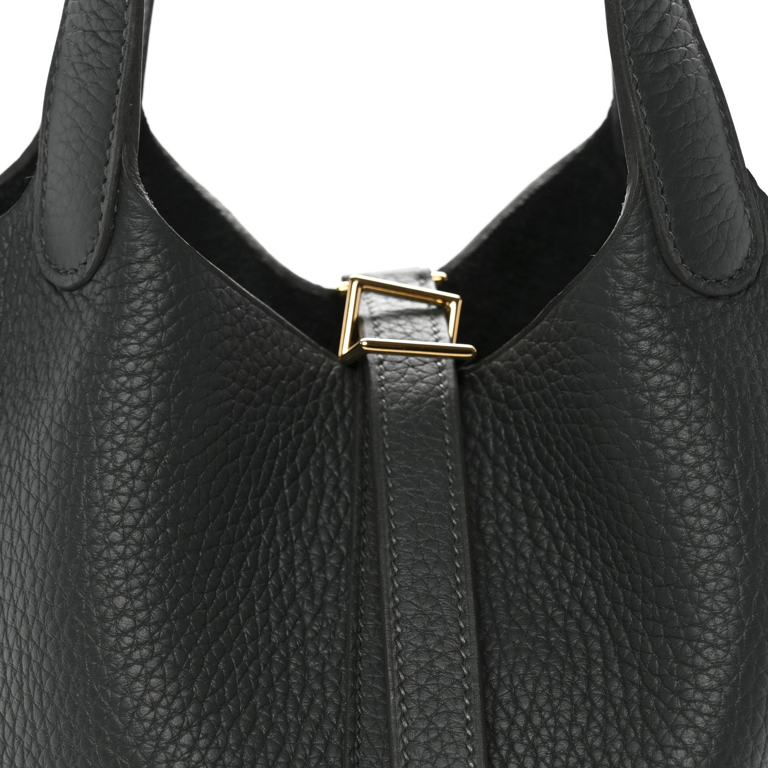 Hermes Taurillon Clemence Picotin Lock 18 PM Vert Mangrove 8 of 10