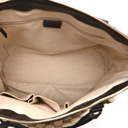 Gucci Monogram Medium Sukey Top Handle Dark Brown 5 of 11