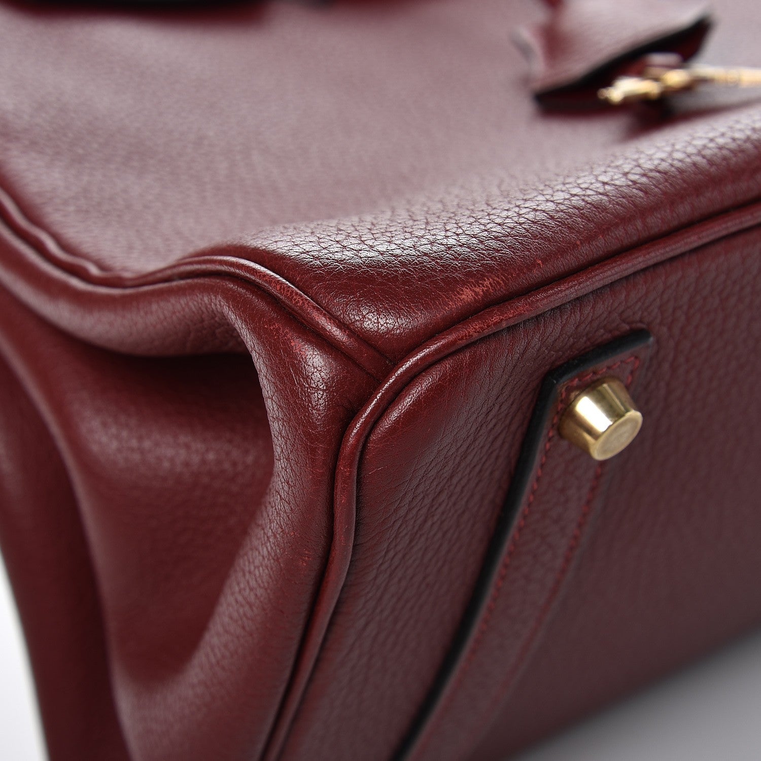Hermes Fjord Birkin 35 Rouge H 32 of 37