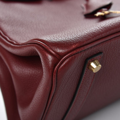 Hermes Fjord Birkin 35 Rouge H 32 of 37