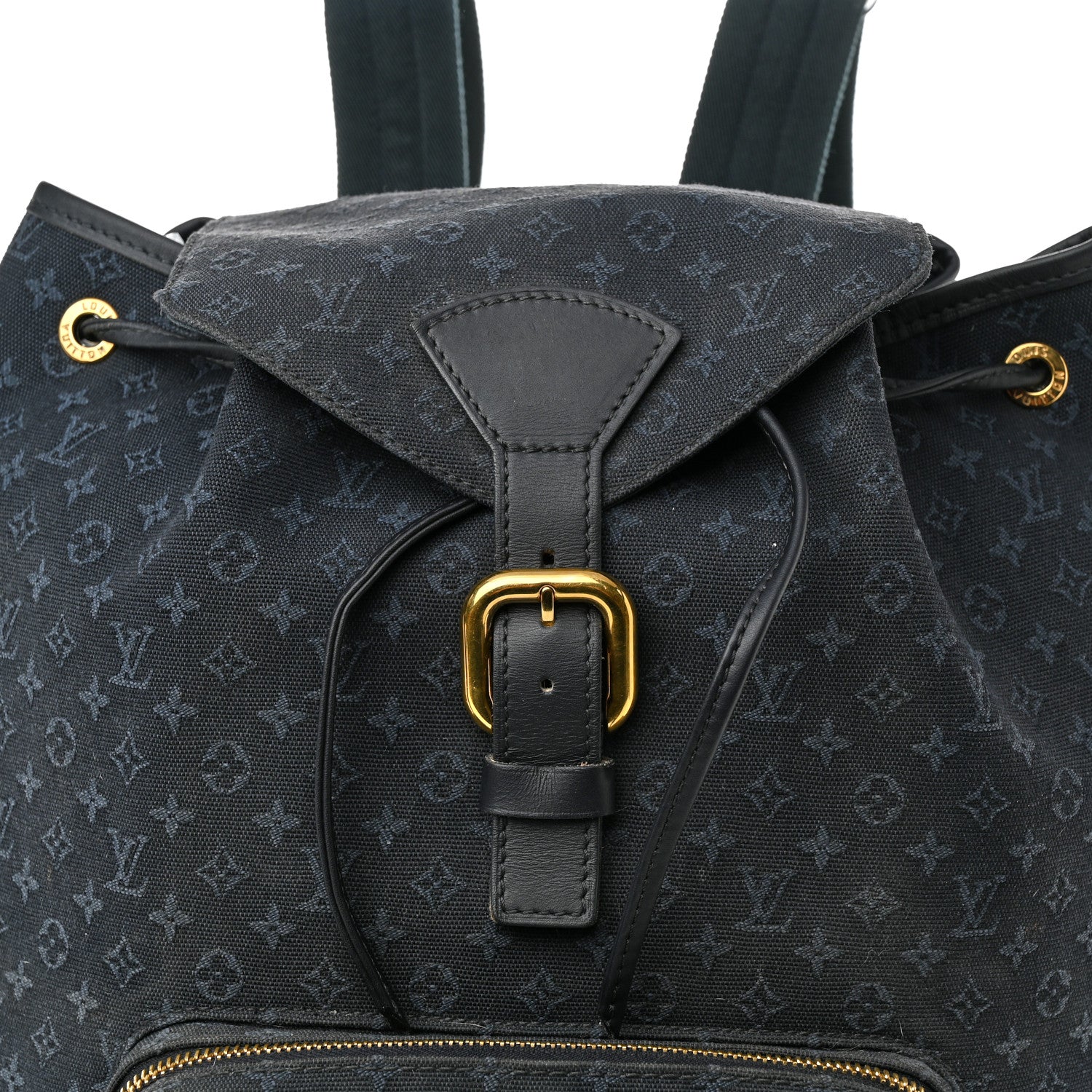 Louis Vuitton Mini Monogram Montsouris GM Backpack Blue 8 of 12