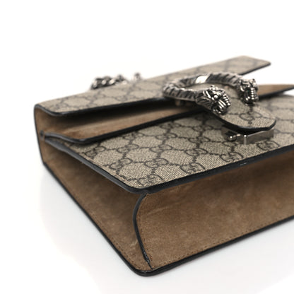 Gucci GG Supreme Monogram Mini Dionysus Shoulder Bag Taupe 8 of 9