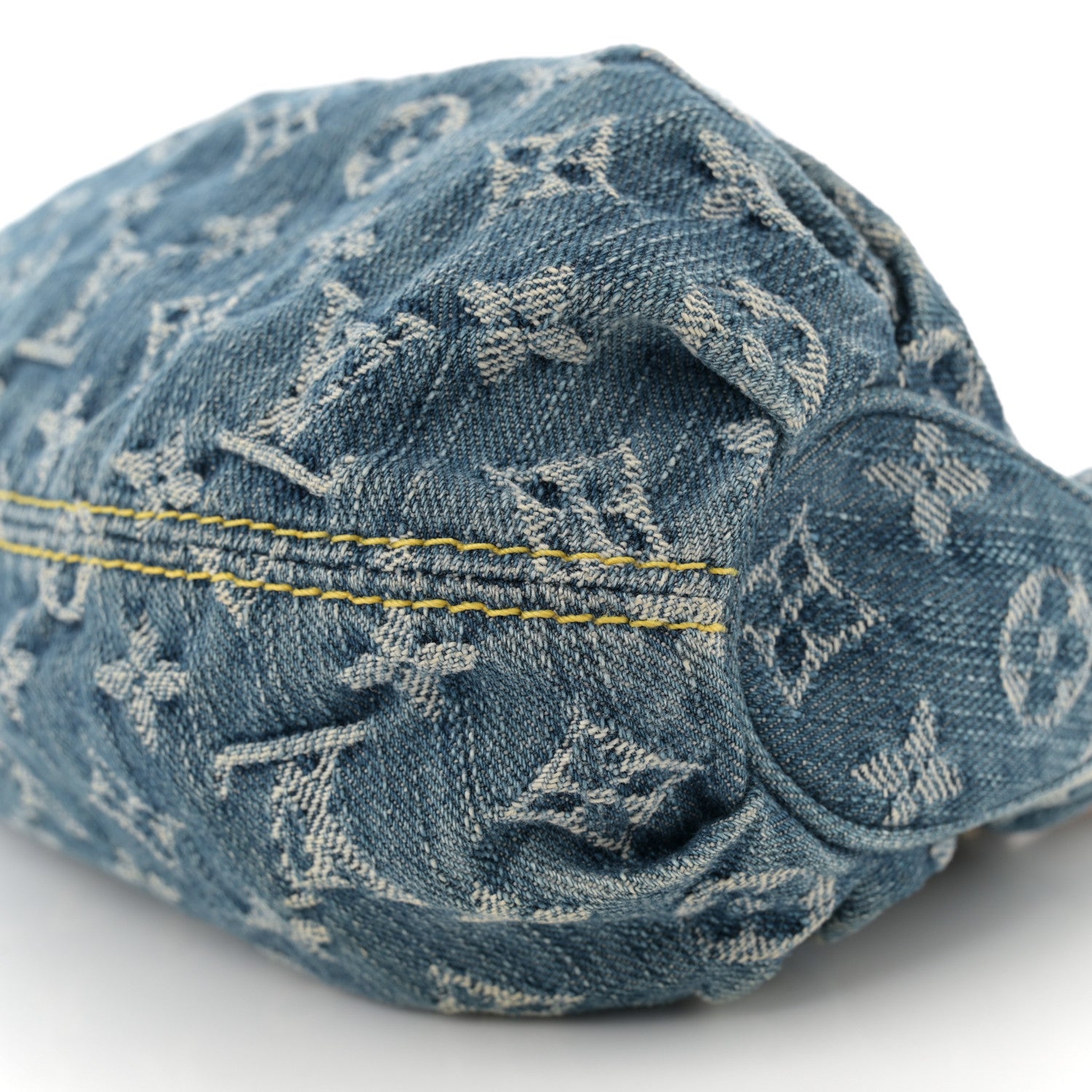 Louis Vuitton Monogram Denim Pleaty Blue 9 of 11