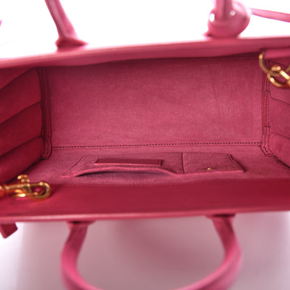 Saint Laurent Calfskin Nano Sac De Jour Lipstick Fuchsia 5 of 9