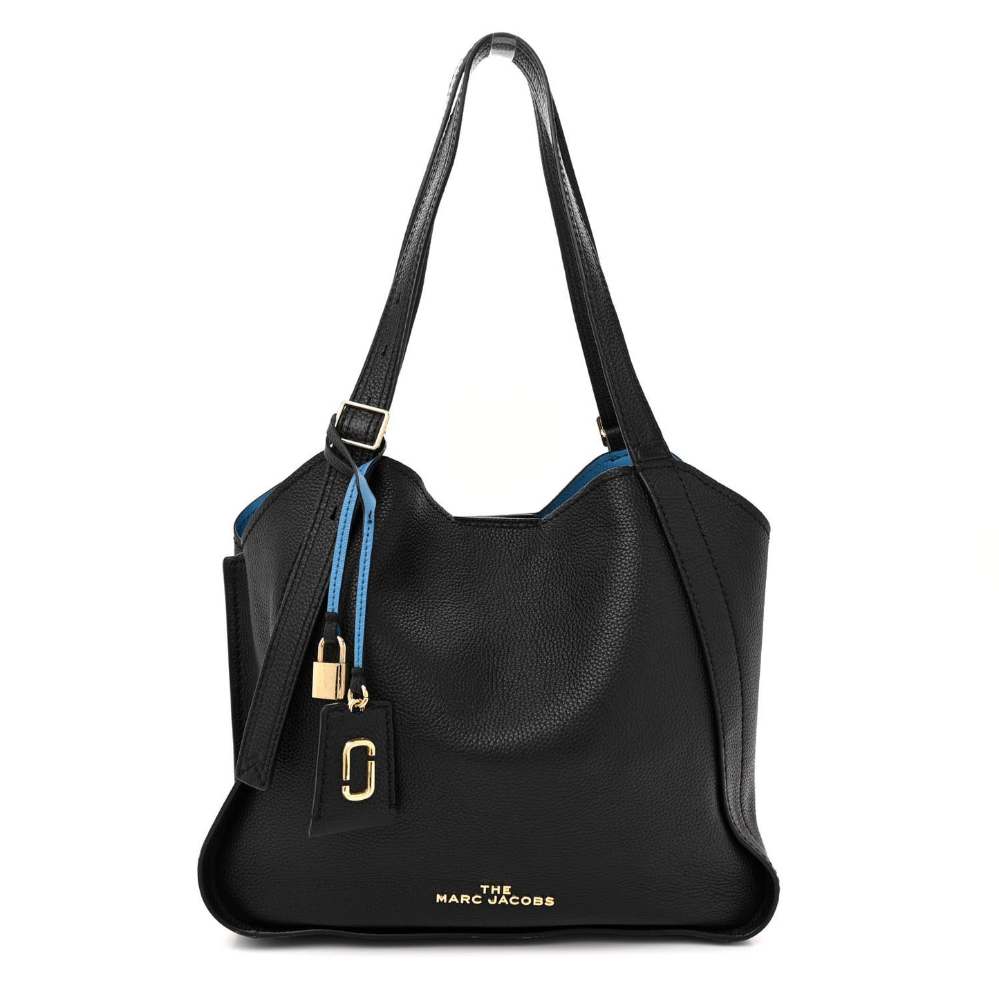 Grained Calfskin The Director Tote Black