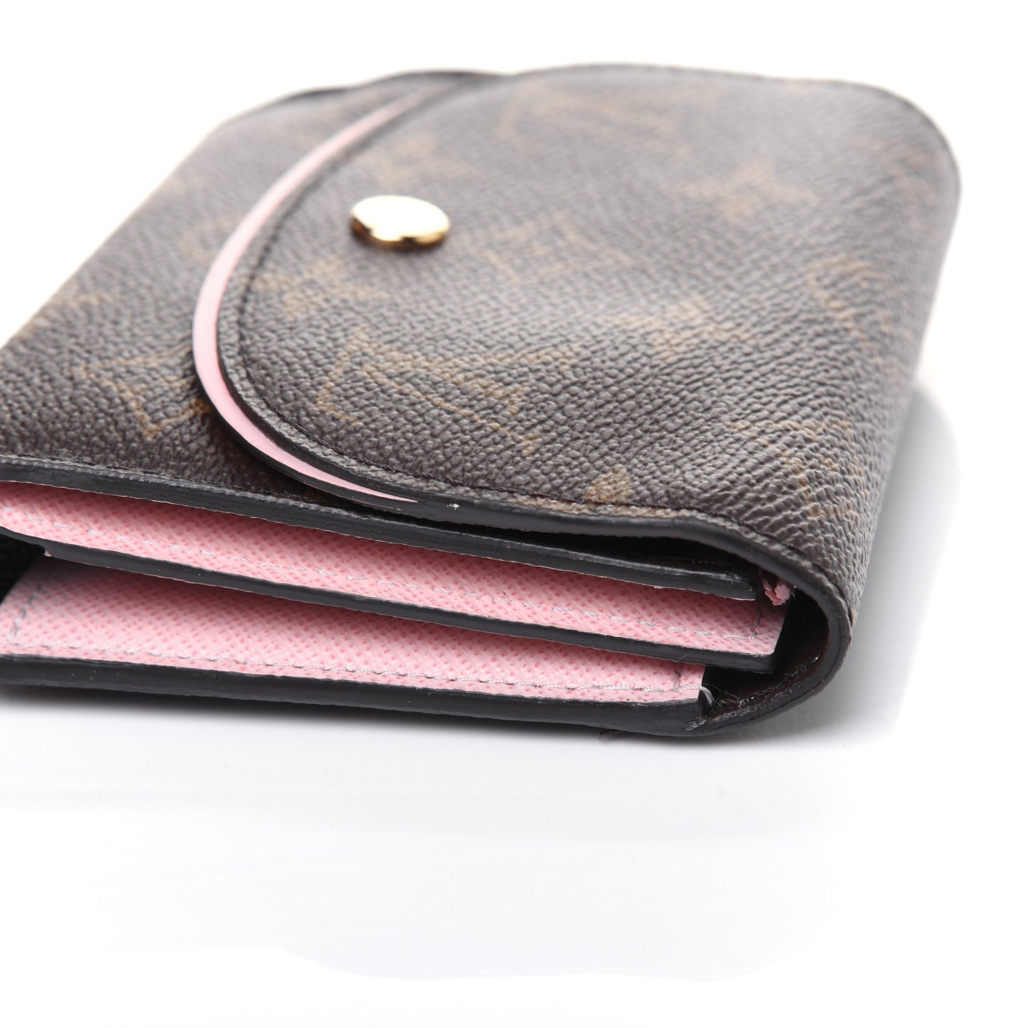 Monogram Ariane Compact Wallet Rose Ballerine