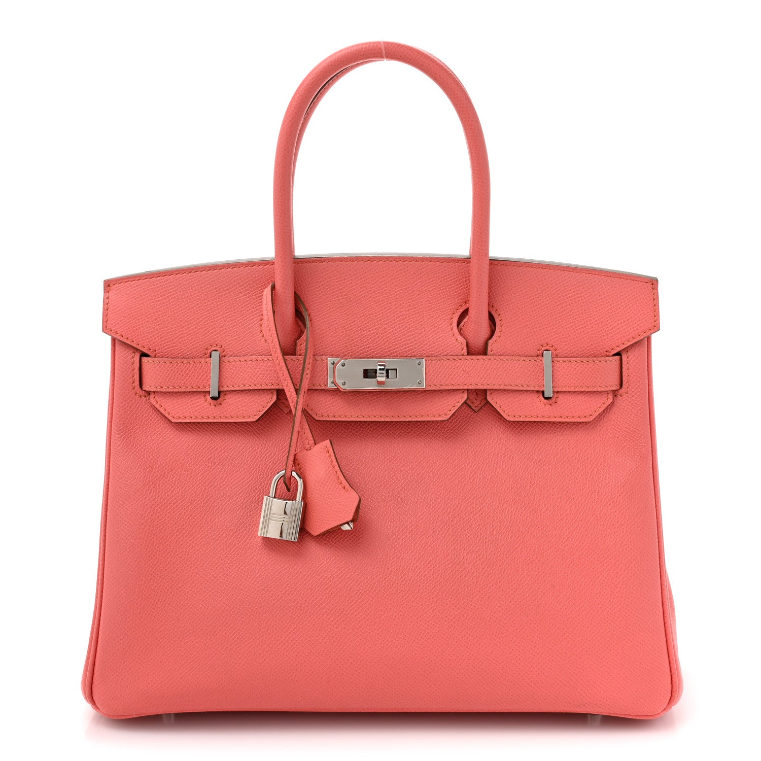 Hermes Epsom Birkin 30 Flamingo 1 of 15
