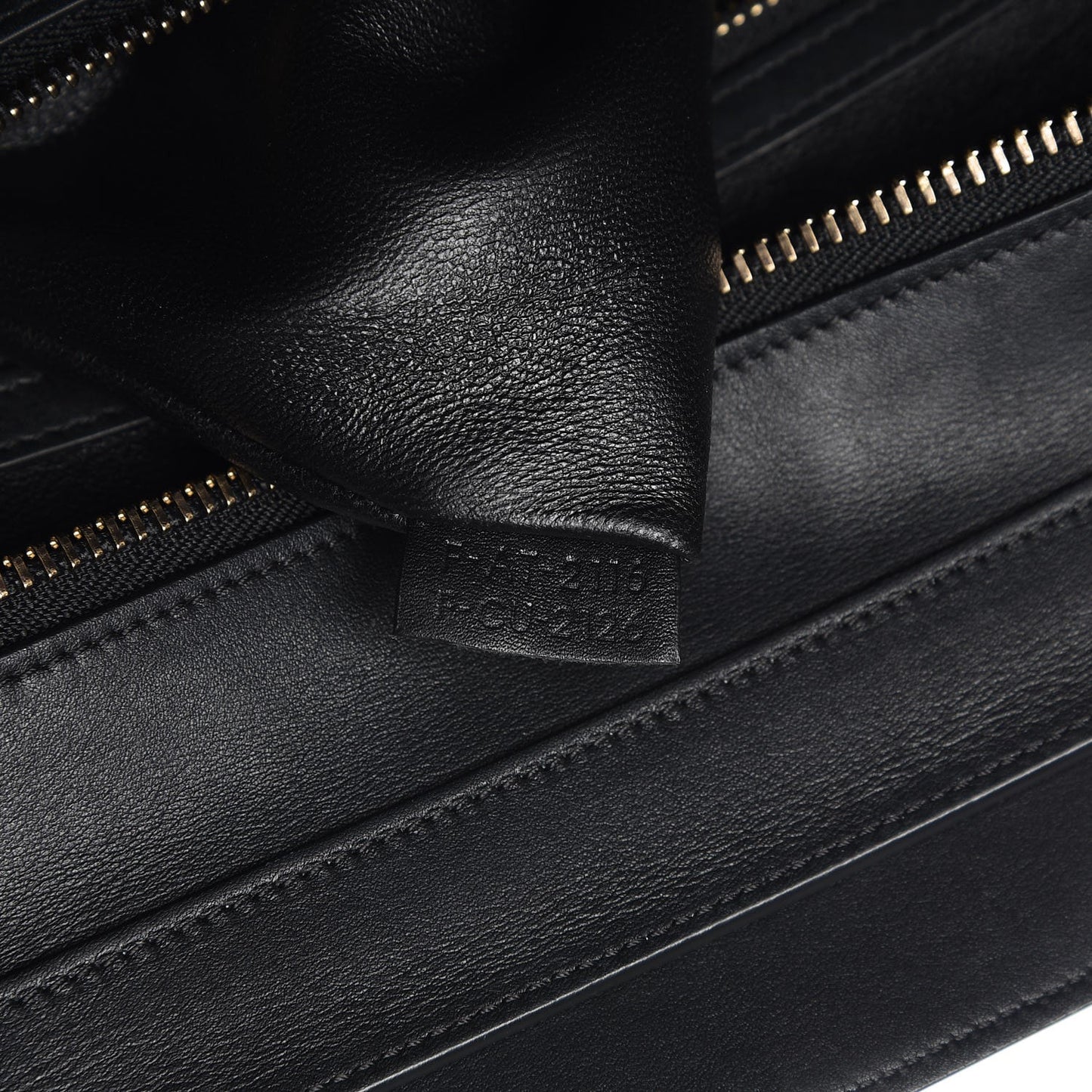 Smooth Calfskin Mini Luggage Black