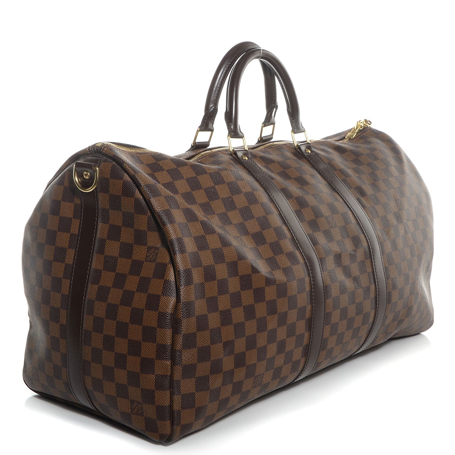 Louis Vuitton Damier Ebene Keepall Bandouliere 55 3 of 7