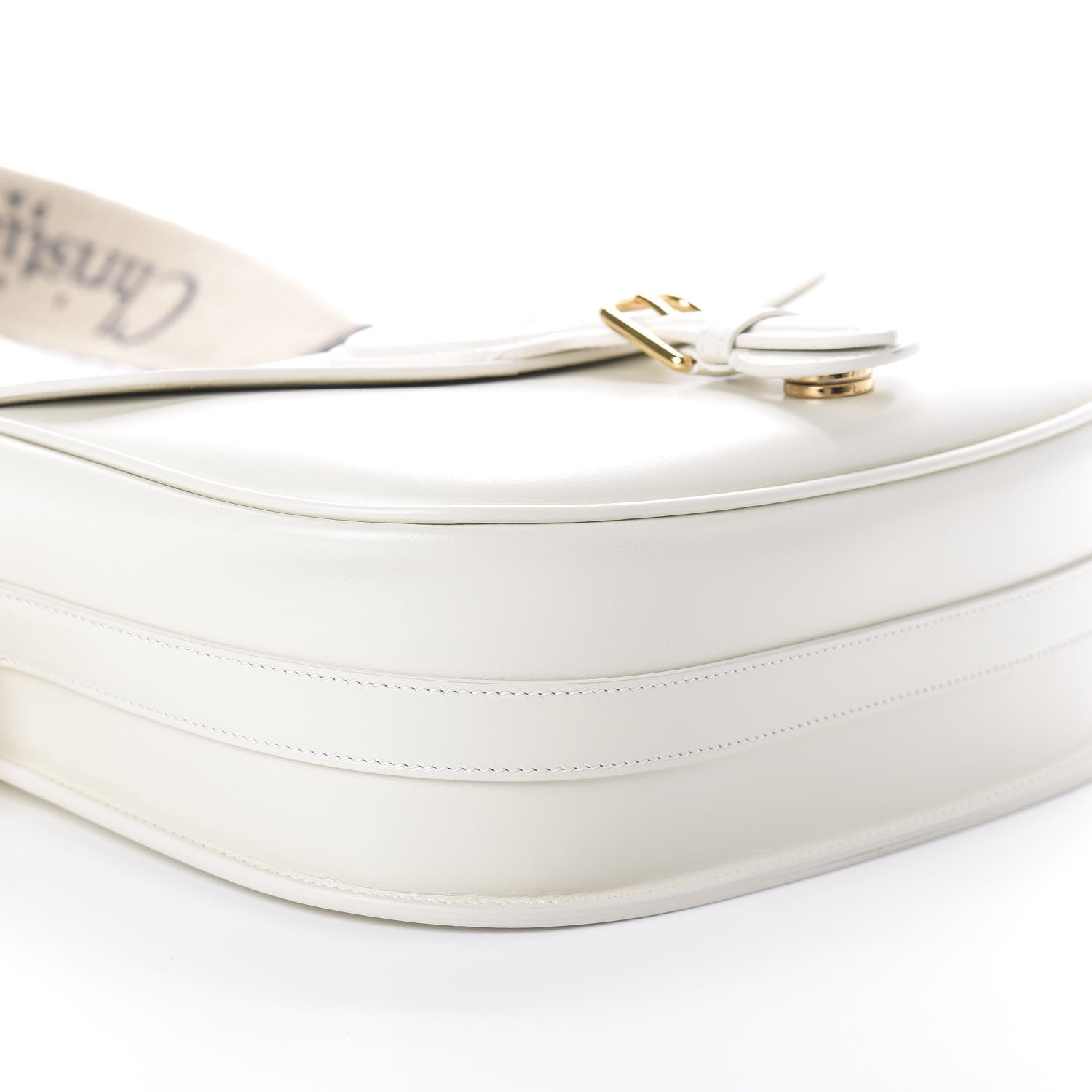 Christian Dior Box Calfskin Large Bobby Flap White 8 of 9