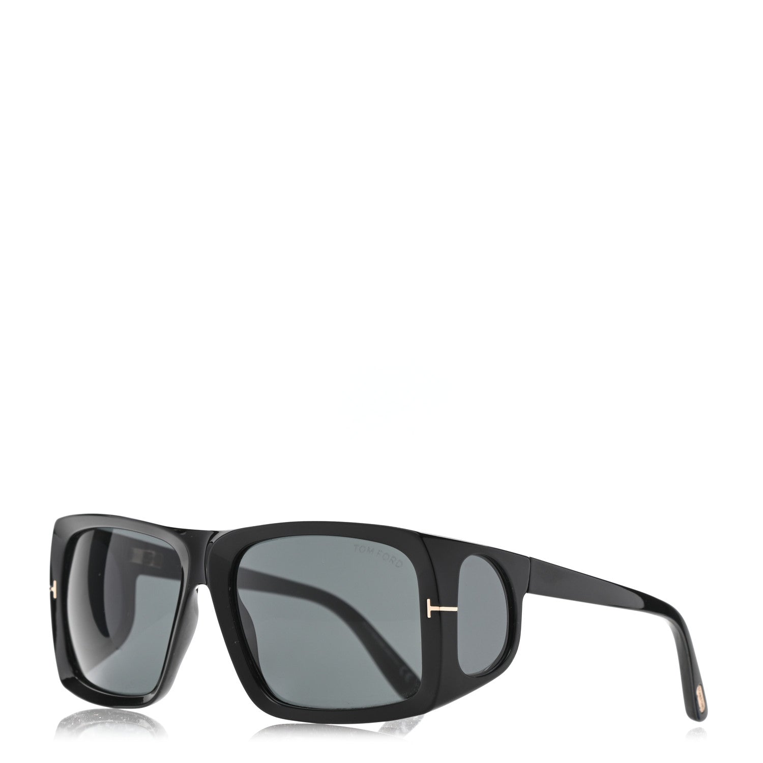 Tom Ford Rizzo Sunglasses TF730 Black 1 of 15
