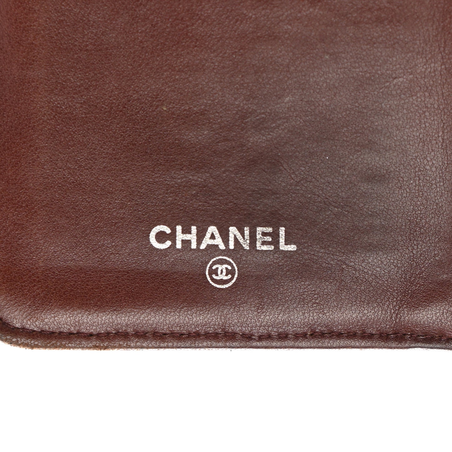 Lambskin Quilted Yen Wallet Black