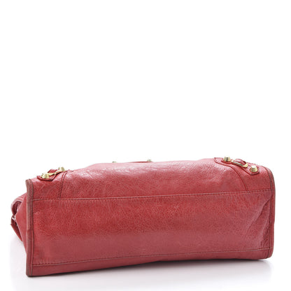 Balenciaga Agneau Giant 12 Gold Hardware City Rouge Cardinal 3 of 9
