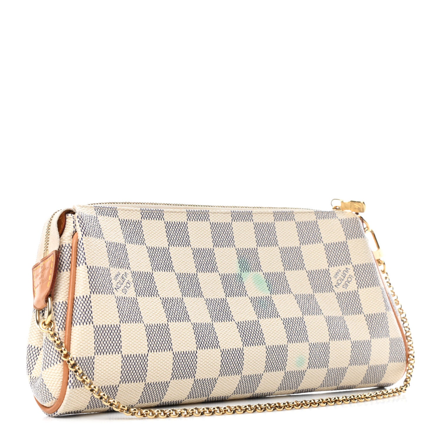 Louis Vuitton Damier Azur Eva Clutch 2 of 7