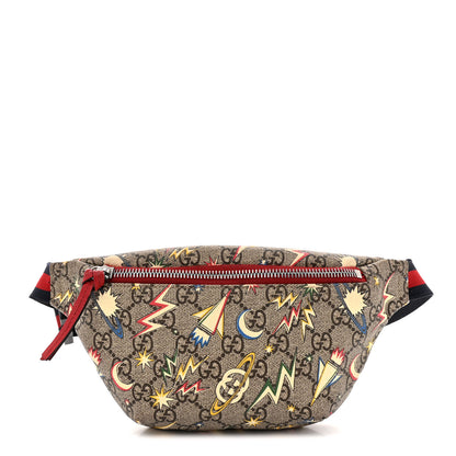 Gucci GG Supreme Monogram Childrens Space Print Belt Bag Multicolor 1 of 15