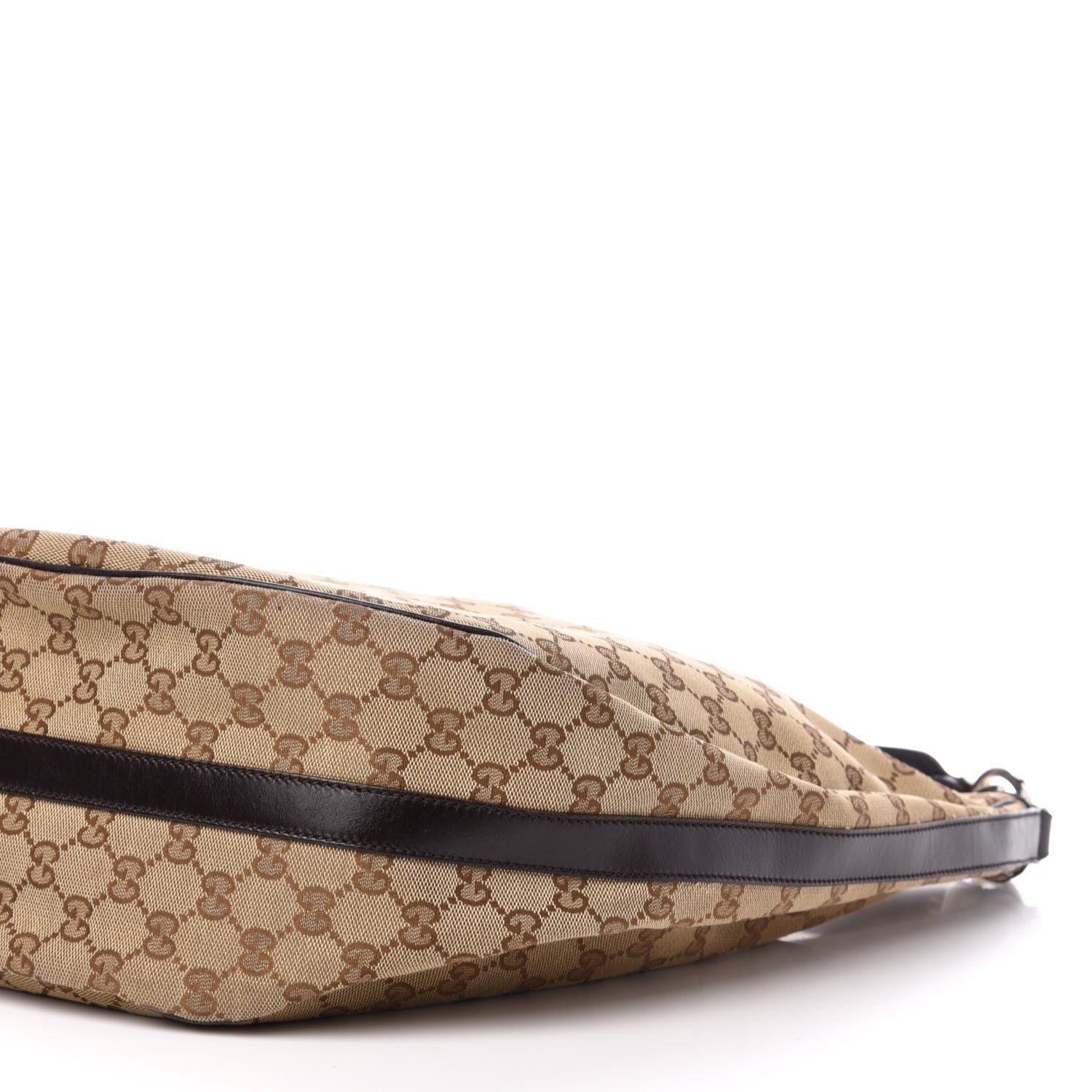 Gucci Monogram Large GG Twins Hobo Dark Brown 10 of 11