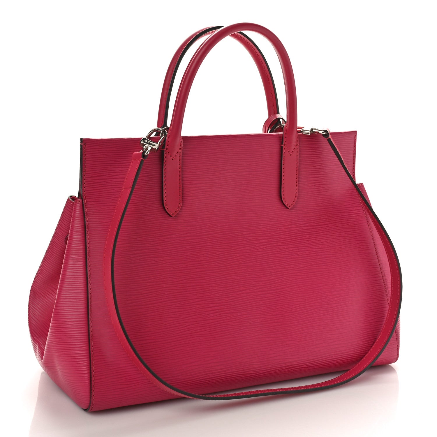 Louis Vuitton Epi Marly MM Fuchsia 3 of 8