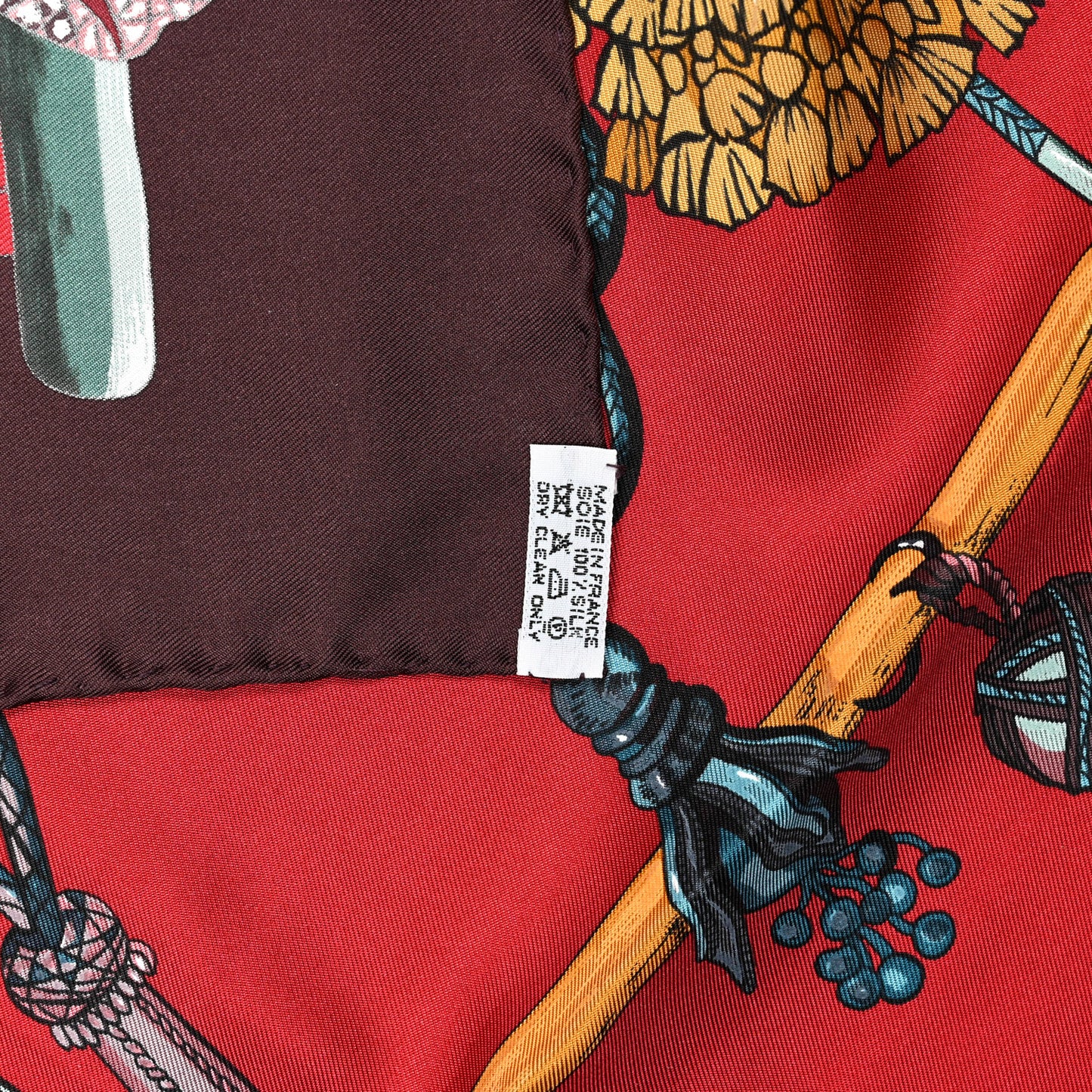 Silk Passementerie Scarf 90