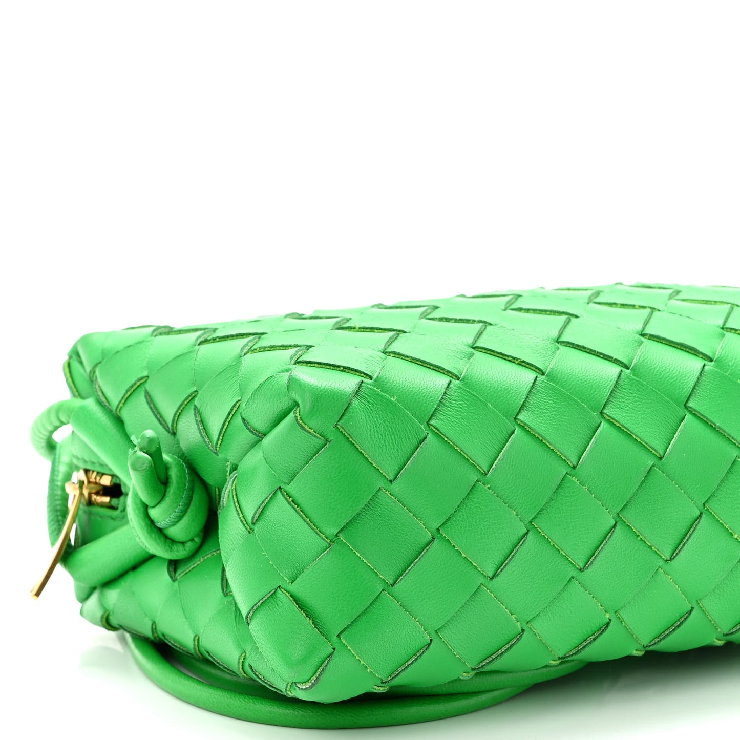 Nappa Intrecciato Mini Loop Camera Bag Parakeet
