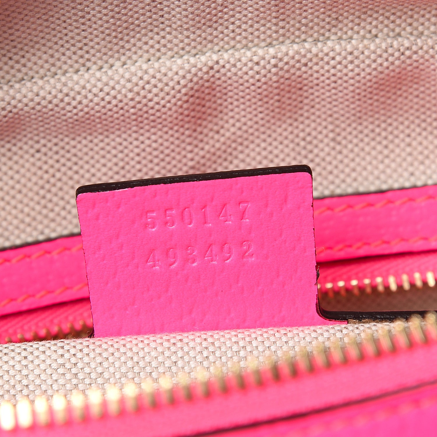 Gucci Canvas Flora Floral Shoulder Bag White Fuchsia Fluo 6 of 9