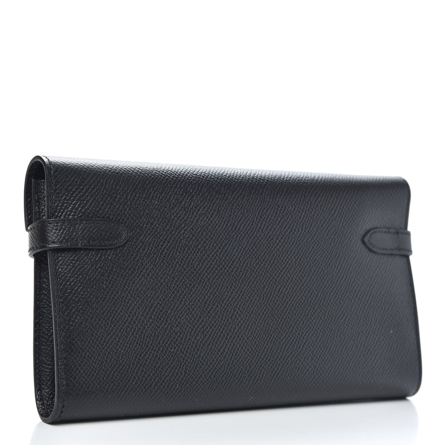 Hermes Epsom Kelly Longue Wallet Black 3 of 8