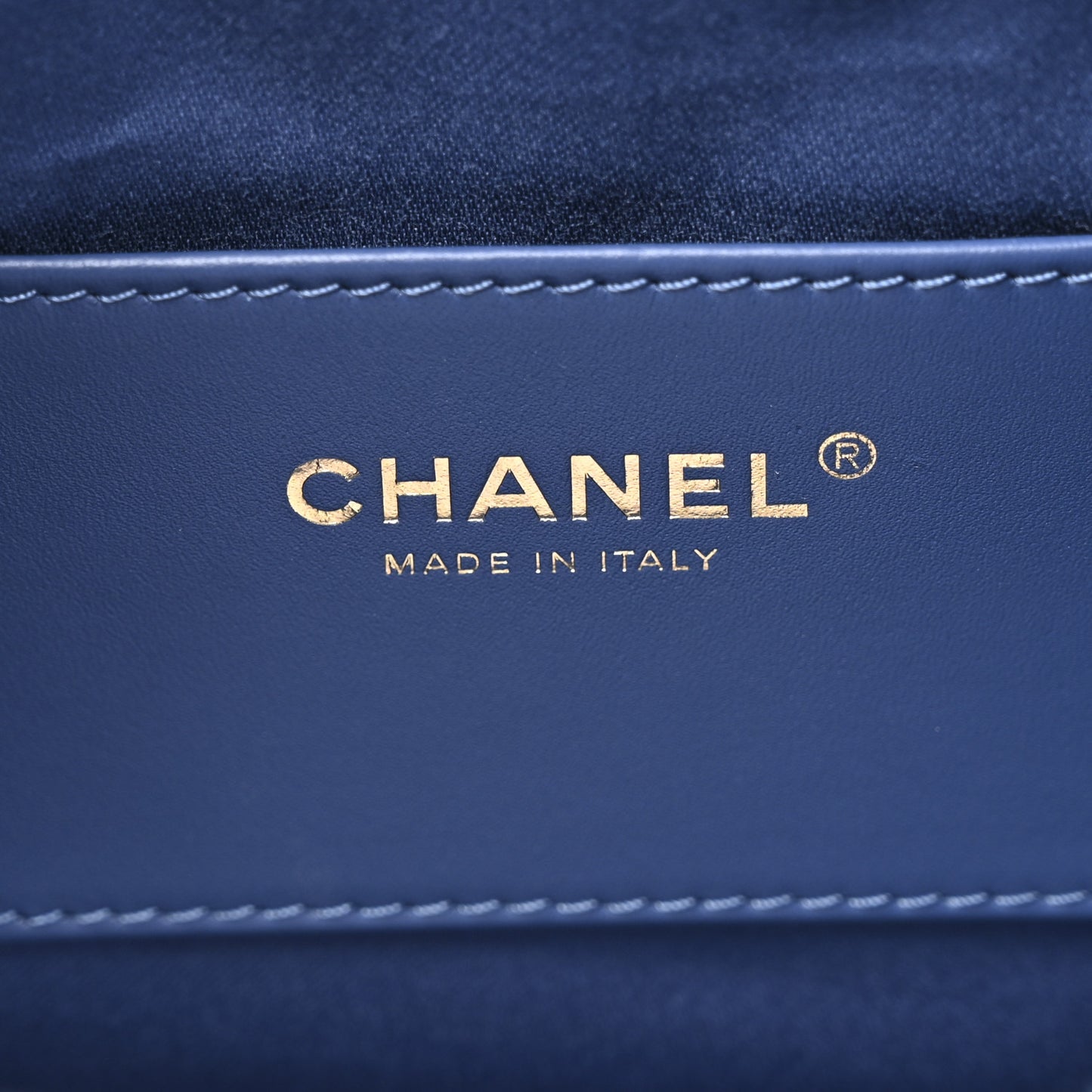 Washed Denim Quilted Small Chanel 25 Handbag Blue