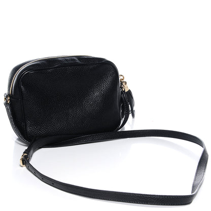Gucci Pebbled Calfskin Small Soho Disco Bag Black 3 of 9
