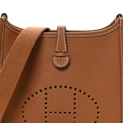 Hermes Taurillon Clemence Evelyne TPM Gold 8 of 11