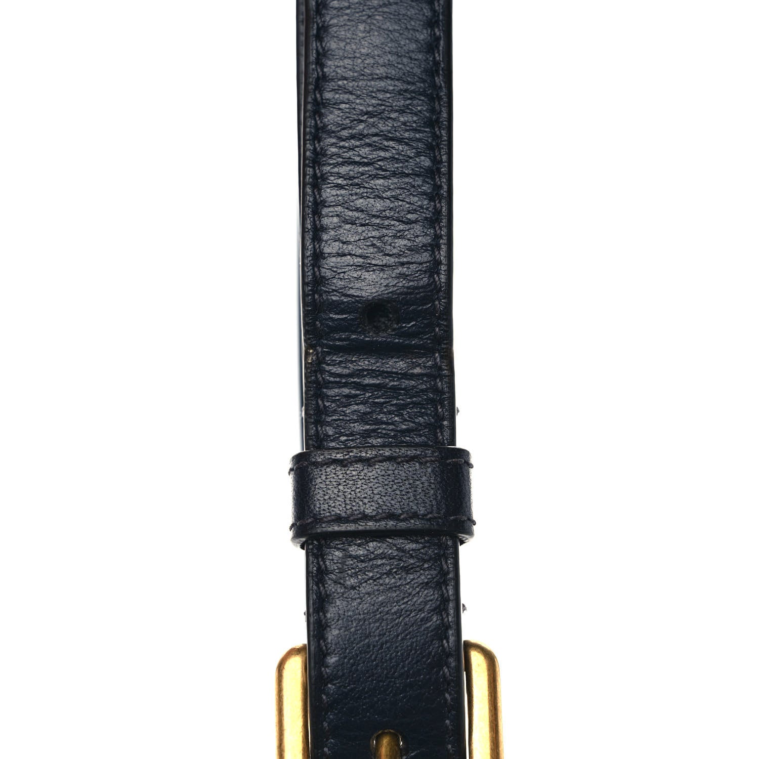Christian Dior Oblique Saddle Belt Bag Blue 9 of 10