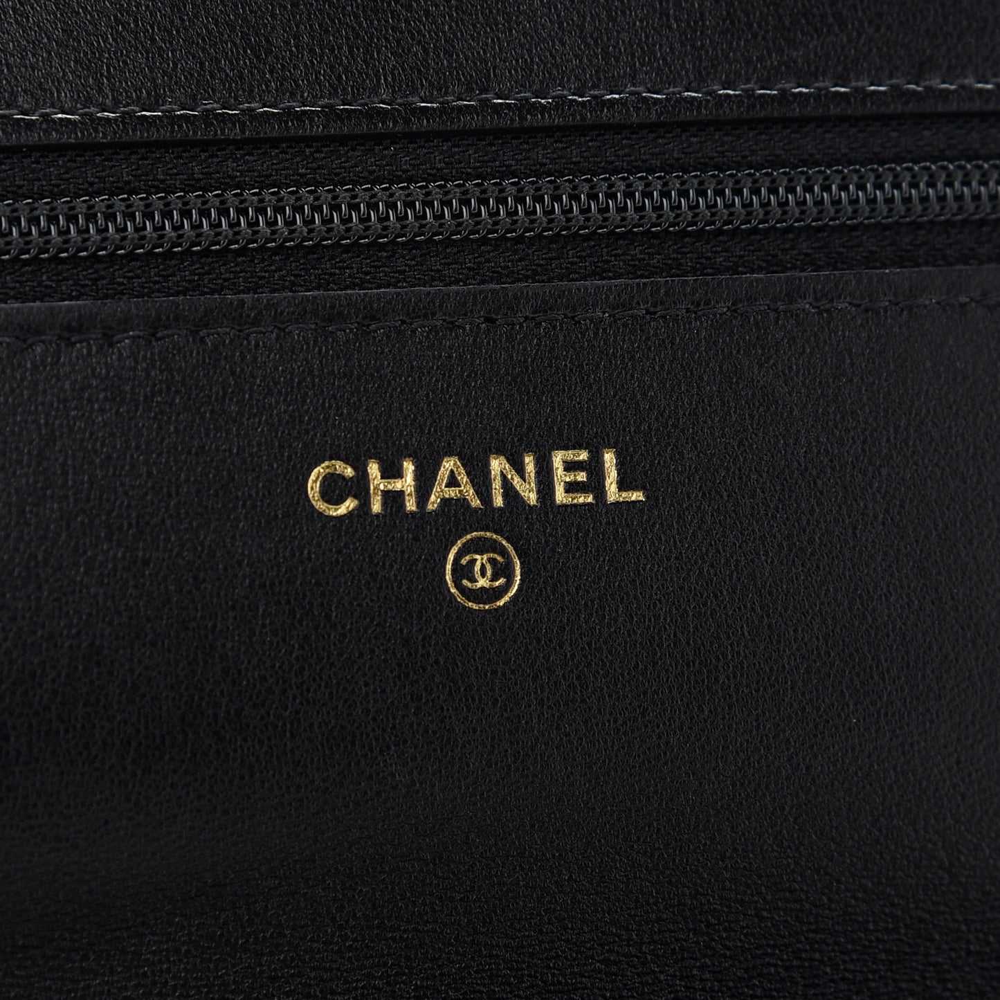 Lambskin Quilted Romance Wallet on Chain WOC Black